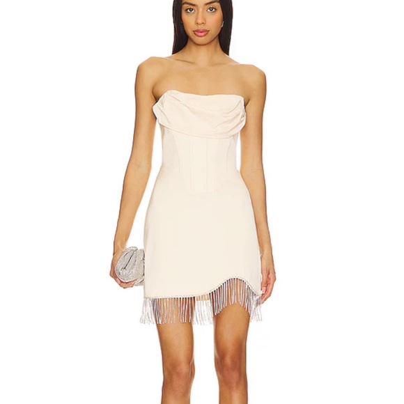 Chantria Mini Dress in Ivory NBD WITH TAGS - Picture 1 of 4